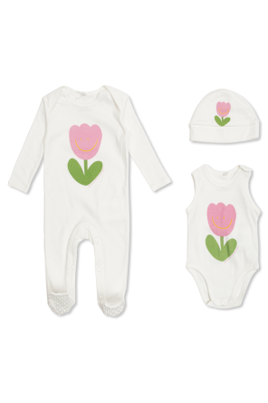 Baby set: sleepsuit and hat
